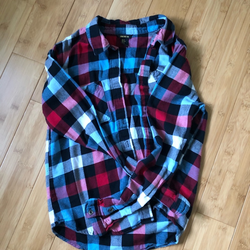 Long sleeve flannel